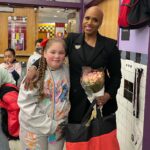 Ayanna Pressley Instagram - It was a joy to mark Black History Month with @cps_chelsea 3rd and 4th graders at the Berkowitz School today. TY teams Boston Celtics and Chicago Bulls for a magnificent Q&A! And shout-out to all the educators and school staff who made this meaningful time in community possible.