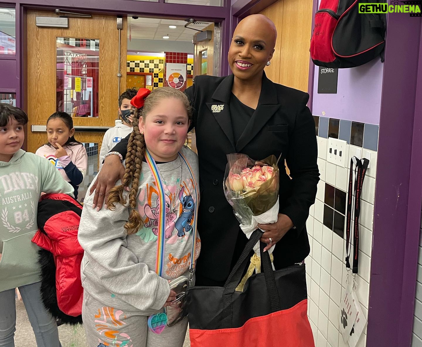 Ayanna Pressley Instagram - It was a joy to mark Black History Month with @cps_chelsea 3rd and 4th graders at the Berkowitz School today. TY teams Boston Celtics and Chicago Bulls for a magnificent Q&A! And shout-out to all the educators and school staff who made this meaningful time in community possible.