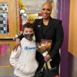 Ayanna Pressley Instagram - It was a joy to mark Black History Month with @cps_chelsea 3rd and 4th graders at the Berkowitz School today. TY teams Boston Celtics and Chicago Bulls for a magnificent Q&A! And shout-out to all the educators and school staff who made this meaningful time in community possible.