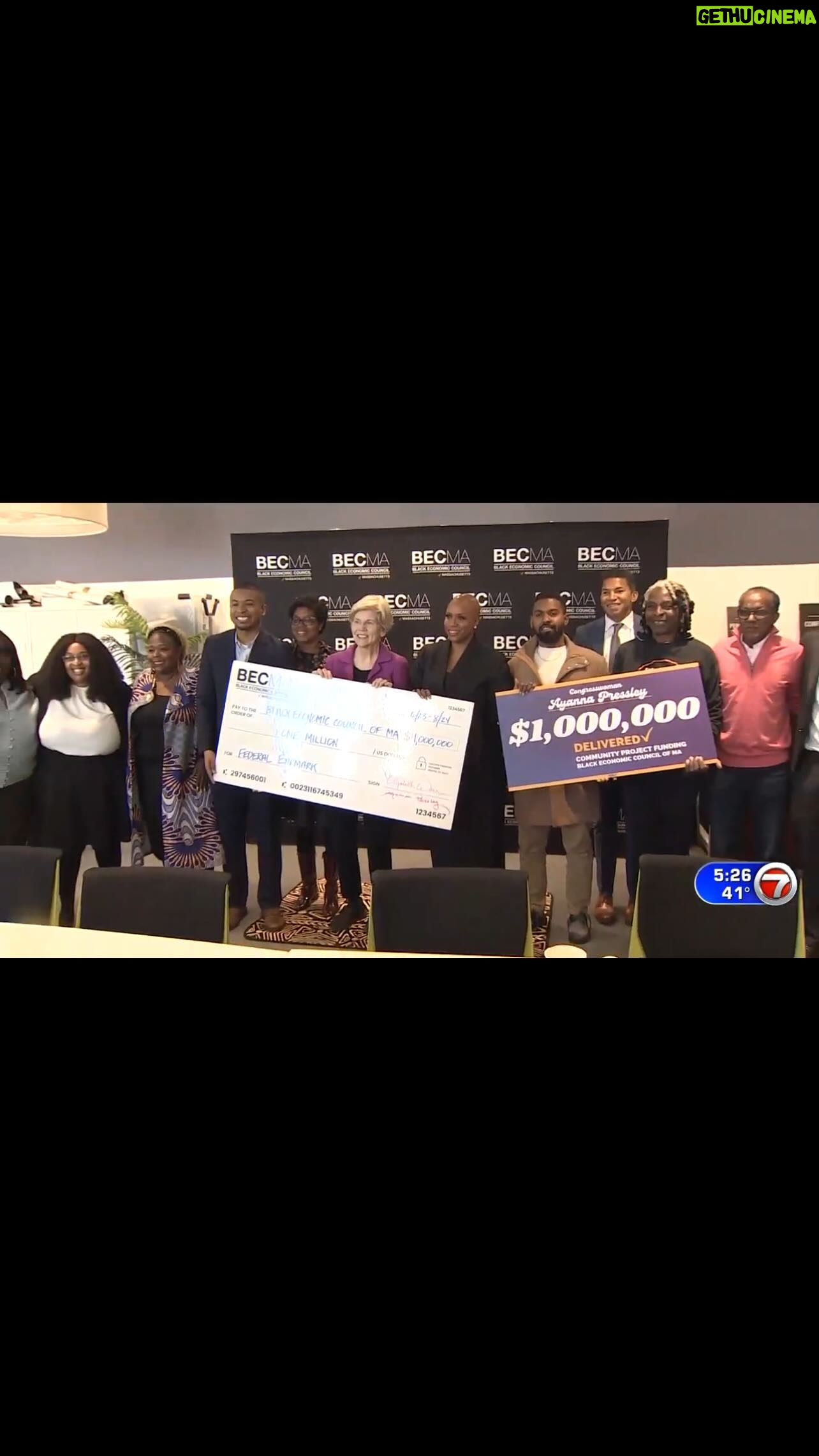 Ayanna Pressley Instagram - We need precise, intentional investments to help close the racial wealth gap in the MA-7th and beyond. I’m proud to have secured $1M in federal funding for @becmainc to help our Black-owned small businesses and entrepreneurs thrive.