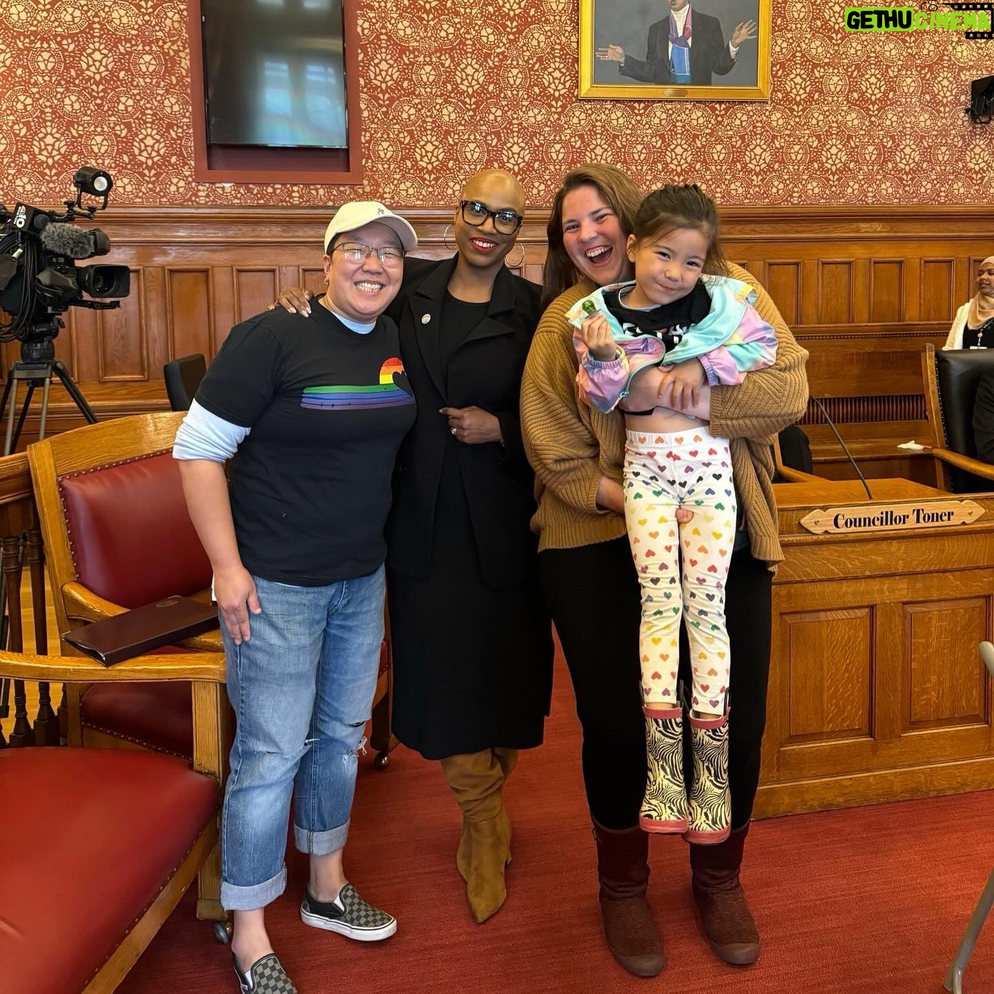 Ayanna Pressley Instagram - Love is something that no one can grant, and no one can take away. But marriage equality isn’t only about love, it’s also about justice. Thrilled to join @cambridgelgbtq, Mayor Simmons, Susan Shepherd, and Marcia Hams to celebrate 20 years of #marriageequality in MA.