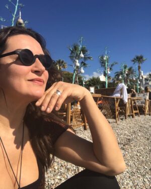 Ayça İnci Instagram - 🖤🤎 

#bodrum 💙⚓️🐚