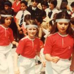Aylin Kabasakal Instagram - Ben ve kırmızı rujum 💋💋Ront yaparken 🥰😜#tbt