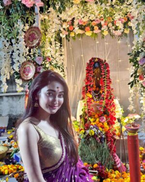 Ayoshi Talukdar Instagram - Kali Pujo! ✨💫♥️