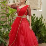 Ayraa Instagram - Happy Diwali to all you lovely people ❤️✨ God bless you with all the light,love,prosperity and peace ✨ Costumes - @mabia_mb Photographer - @camerasenthil Makeup - @pavihairandmakeup Hair - @artistrybyhari Shoot Organized by @rrajeshananda