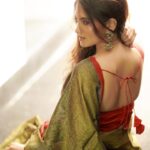 Ayraa Instagram - Happy Ganesh Chaturthi to all of you ❤️ 🙏 Wishing you all abundance of light, love, peace, prosperity and positivity ✨ Costumes - @ivalinmabia Photographer - @camerasenthil Makeup - @pavihairandmakeup Hair - @artistrybyhari Shoot Organized by @rrajeshananda #Ayraa