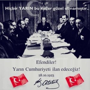 Ayşenil Şamlıoğlu Instagram - Sen ve silah arkadaşların sayesinde bugün buradayım,sana sevgim,saygım hiç bitmeyecek,bir kadın olarak var oluşumdaki desteğin,yol açman adına sonsuz şükran ve minnetlerimle…
#cumhuriyet100yaşında