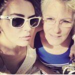 Aysu Baçeoğlu Instagram - İyiki Doğmuşsun Sen Benim Aslan Burcu Cadı Annemmmmmmm😘🖤🍷🤗))))