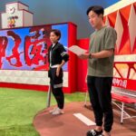 Ayumi Hirodo Instagram - ウラ熱闘⚾️ スタジオの展開はじっくり話し合いながら決めていきます！ 昨日のオンエア見ていただいた方にはわかるこの解説シーン！ いつでも運動できる格好がモットーです😛 #熱闘甲子園