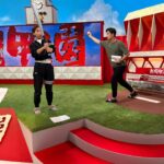 Ayumi Hirodo Instagram - ウラ熱闘⚾️ スタジオの展開はじっくり話し合いながら決めていきます！ 昨日のオンエア見ていただいた方にはわかるこの解説シーン！ いつでも運動できる格好がモットーです😛 #熱闘甲子園