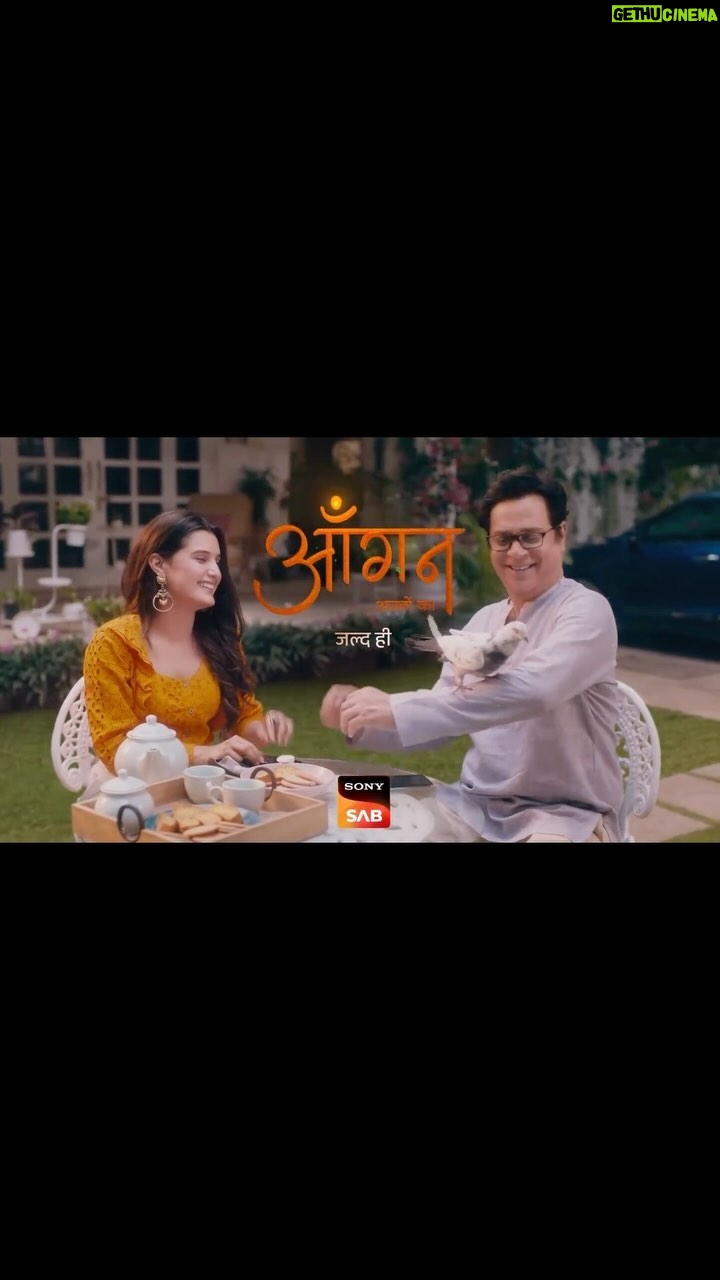 Ayushi Khurana Instagram - Pallavi ki soch mein aisi kya hai alag baat Janne ke liye dekhiye Aangan- Apno ka, jald Sony SAB par #Aangan #newshow #comingsoon #AanganonSAB