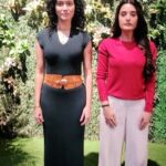 Ayushi Khurana Instagram - Deepu aur Pallo.. 🤣🤣 Fun on set
