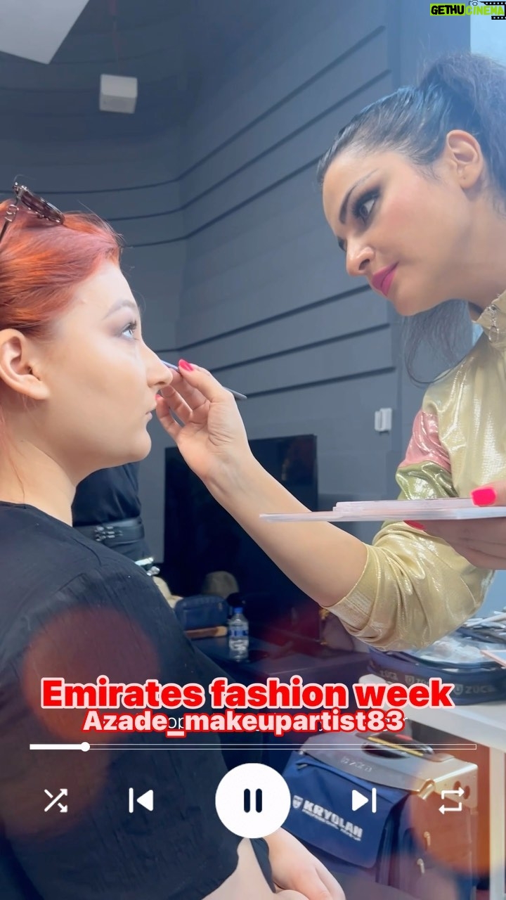 Azadeh Porbaha - 1K Likes - #emiratesfashion 💄💄👗
#withoutfilter 😇😇
#fashionweek #dubaievents #makeupartist #fashionmakeup #beauty #trendmakeup
#مكياج #مكياجي #مكياج_عيون #مكياج_عروس
@azade_makeupartist83