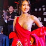 Azi Acosta Instagram – From last night’s presscon PAMASAHE 
Thank you po sa mga pumunta at nagpakita ng support kagabi❤️ streaming na sa December 9 ang pamasahe exclusively on vivamax🫶🏻

Hair by Georgina Soledad
Makeup by Rhina Montemayor 
Dress made by Migz Mentel
📸 Jerico Montemayor