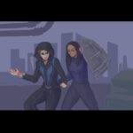 Azie Tesfai Instagram - Dansen ❤️🌈 Thank you for all of the fan art! #happypride What’s your favorite Dansen moment? Love you Chy! @chy_leigh 💕