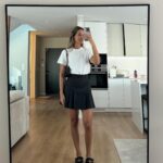 Bárbara Corby Instagram - Spring outfits I’ve been wearing lately 🫶🏼🌸 Vote for your favourite!! #springoutfits #minimalstyle #oldmoneystyle #neutraloutfits #simpleoutfits