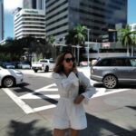 Bárbara Corby Instagram - Around Brickell🤍 O centro financeiro de Miami é super cool, cheio de galerias, rooftops e restaurantes!! A vibe é mesmo muito gira, vale a pena ficar uns dias por aqui. Já cá estiveram? Look @almande.label #almandesummer #miami #girlstrip
