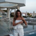 Bárbara Corby Instagram - POV: You found the perfect linen coord for Spring/Summer 🤍 Full @almande.label #ALMANDEsummer