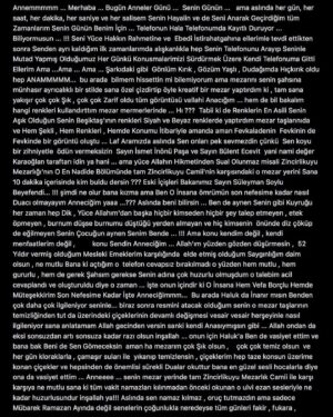 Bülent Ersoy Instagram - Canımmm anneciğime açık mektubum …………….