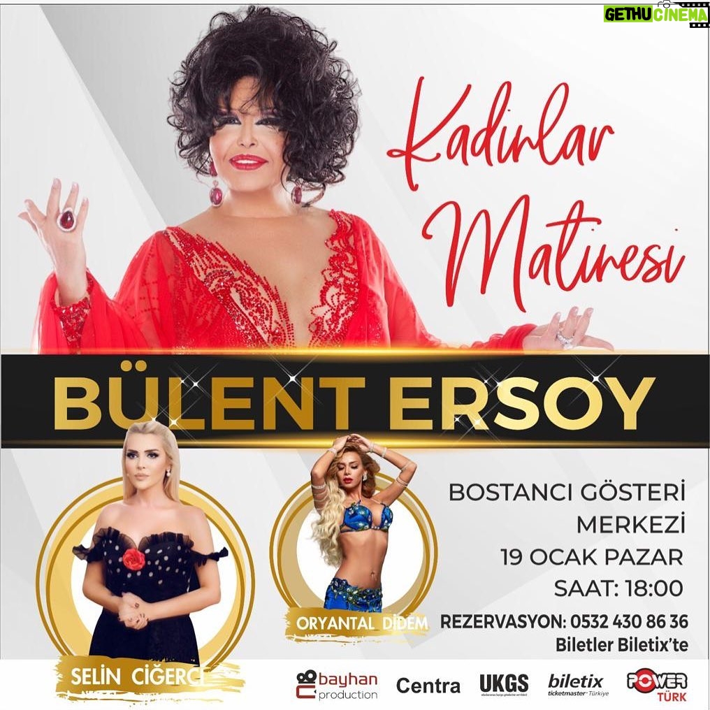 Bülent Ersoy Instagram - Bostancı Gösteri Merkezi 🌟🌟🌟🌟🌟 @haluk_senturk