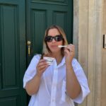 Bab Buelens Instagram - birthday trip to Noto 🤍 ate the best gelato of my life, walked up and down and up and down again, bought ceramic fishes, burned candles, watched cars