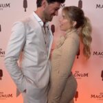 Bab Buelens Instagram – ice cream advertisement 🩷 thanks @magnum for having us in Cannes, feeling wonderfully chill & euphoric 🌟 #whereverpleasuretakesyou