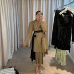 Bab Buelens Instagram – went for coffee in the @hm Paris showroom and had to try on some things – what’s your favorite? 🤍 (sponsored/advertisment)