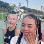 Bada Instagram - 애들아 안녕 우린 예고언니들이야 💗💕 #굿모닝 #예고 #바이브