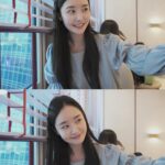 Bae Woo-hee Instagram - #다우렌의결혼 보러👰🏻‍♀️ 너무 신나고 따뜻했다🪽 사랑둥이 성은이랑 함께🖤