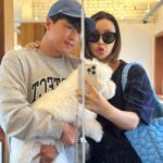 Bae Yoon-jung Instagram - 얼마전 우리... 맨날싸워도 내남편..😮‍💨 내사람들 모두 좋은날이오길🙏