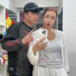 Bae Yoon-jung Instagram – 뭔가….
아들둘데리고 사진찍는 느낌이랄까…🫣