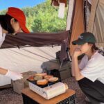 Bae Yoon-kyung Instagram - 빈틈없이 행복했던 첫 캠핑🏕✨