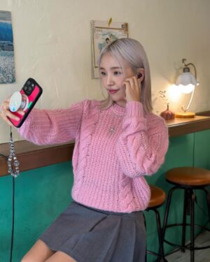 Baek A-yeon Instagram - 💚🩷💚