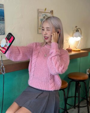 Baek A-yeon Instagram - 💚🩷💚