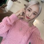 Baek A-yeon Instagram - 💚🩷💚