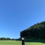 Baek A-yeon Instagram - 즐거운 골프⛳️ 마지막은 가마할아범,,😂 #골프
