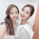 Baek A-yeon Instagram - 언니랑 같이 춤출수 있어서 영광이었어요💜🥰 #복면가왕 #음색여신 팀은 저희였습니다!!😘😆☺️ #박기량 #백아연