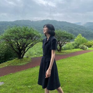 Baek Jin-hee Instagram - ☘️💙☘️💙☘️