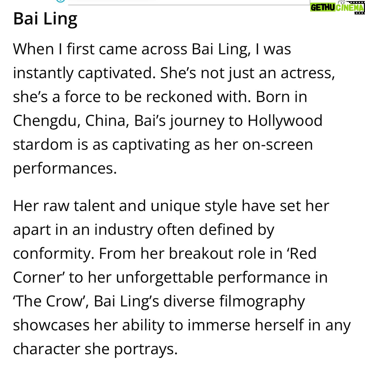 Bai Ling Instagram - Almost new #2024 I am so excited and you? #happynewyear my love πππ Click the link in my bio for #newyear gifts and #2024 amazing #calendars and creation @bailinghollywoodpopularshop 10 pics, me on a #filmset in my dressing room last week and a brand new fantastic article. Thank my friend send me this wonderful #article on me of my life and also as an #actress in #hollywood of my #movie career , my journey. The link https://lyncconf.com/exploring-the-life-and-stellar-career-of-actress-bai-ling/ I appreciate the wonderful writer wrote this article, seamed she or he knows my story and the #impact I am making as a humanbeing and as a performer in our world. I appreciate the understanding and admiration of holding me highly in the essence of a gift of life. Thank you so much! I always picture my story is featured in #newyorktimes and #latimes #variety and #hollywoodreporter as a breve soul came from Far East without knowing nothing of the western culture western world, knowing nothing about Hollywood even without knowing a word of english yet become a #star . I just want my story to be a powerful #inspirational story for all people whom have dreams. Yes, anything is possible! If you click link in my bio, then click #gofundme watch my presentation video for my #directorialdebut movie #myquarantineromancewithtoiletpaper @quarantineromancee you will see,know my story and what I am dealing with and what I went through, and mostly where are those power and believes coming from. It is the most #inspiration story of our #21stcentury . Cookie: Never underestimate our potential, never because of what you want from our Society, then to sacrifice your own dreams desires and rights as a beautiful #magnificent #humanbeings .Life is for living for us to experience our potential, not to fit into society, because in the end you will regret because you want some approve yet not really lived to your powerful happy amazing potential. In freedom , you find your true path of joy, satisfaction, fulfillment and #success , in freedom, you find your true magnificent human journey. Love from #hollywood πππ #bailingmovie #η½ιι»ε½± #η½ιζε° #bailingfashion #fashion #fashionicon