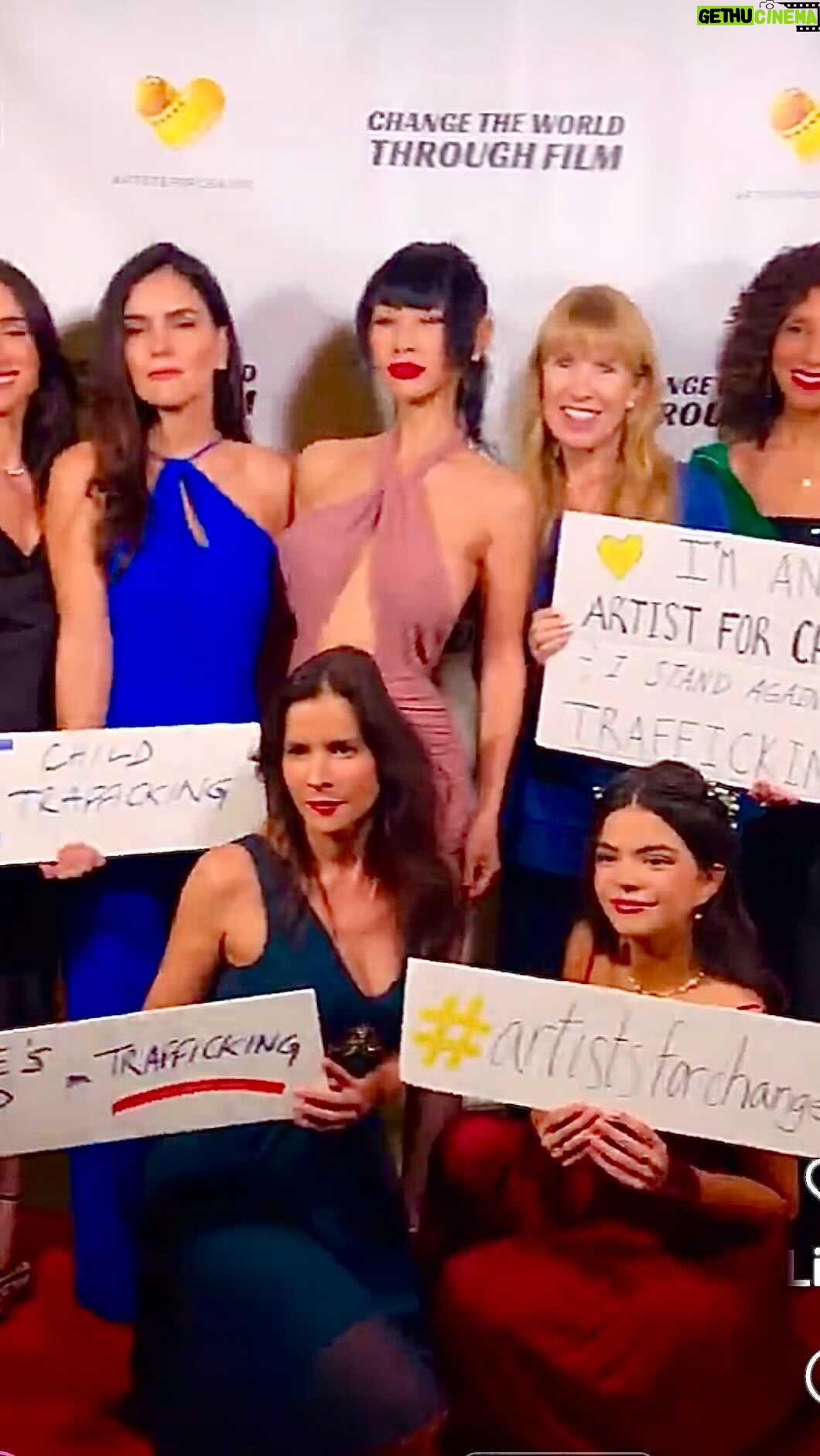 Bai Ling Instagram - #artchangeslives Last night at a #filmpremiere #redcarpet for the film #maya , I went there to support my friend Julia and Jason, and to support this powerful film that told a story about #humantrafficking , it is very sad in our society this kind of things are still happening, it makes me feel very sad for #humanity . We are all brother and sisters, if we could just imagine they are just our sisters or relatives or our children, then we will have the conscious to be aware that only love , caring, kindness , compassion and help are the right action towards them. Please check out this film, and tell your friends about it , together we bring awareness to #humantraffickingawareness and make our effort , use our own ways and platforms to stop trafficking. We through everyday awareness of effort and through #art and #film to help and #changelives , make our world more beautiful for everyone to live and enjoy. Especially these #younggırls . Cookie: How to make a change? By first of all be aware, our awareness is powerful, because that’s the seeds that conduct our #action . Love from #hollywood 👍💖🎞 #love #kindness #cars #healthymind #healthychoices #healthylifestyle #healthythinking #postivevibes #positivethinking #positivethoughts #positivequotes #positiveaffirmations #bailingmovie #fashion #白靈 #白靈電影 #白靈時尚