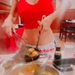Bai Ling Instagram - #happyvalentinesday everyone, you are all my lovers and you are all my #valentine here everyday 💋💖💃 Do you like Hot Pot ? I am not drinking but I am drunk. Haha #hotpot tonight celebrite #valentines and #chinesenewyear #情人節快樂 Click the link in my bio to my #fashionshop you can get #thecrow suit I am wearing in this video so #fashionnova and comfortable @bailinghollywoodpopularshop @quarantineromancee #girlsjustwannahavefun even in hot pot restaurant I can still have fun and dancing and putting meatballs in the hot #jacuzzi 🥟🥰💖🧧🥟💃🧧🍾💋🌹 You can find joy, fun, excitement and magic beauty Everywhere you go in life, if you have all those things and feelings in your heart. Just that I have been eating so much good junk food haha my stomach is getting fat now what you think? What are you doing and going for #valentinesday ? Cookie: Love is love’s reward, be loving and then everyday will be your #valentinesdaygift .Each lover you have on your human journey is a beautiful gift, do not ask to have and to hold that lover for life, but to only experience its beauty and magic of that love, then you will experience the true pure exciting love, that’s why I am single, because I value love as its purest form. Love to you from Bai Ling 💖💖 #bailing #bailingmovie #bailingfashion #fashion #valentinesgift #valentinesnails #valentinesdecor #love #白靈品牌 #白靈時尚 #白靈設計 #白靈電影 #fashion #hollywood #我愛你 #iloveyou #myvalentine