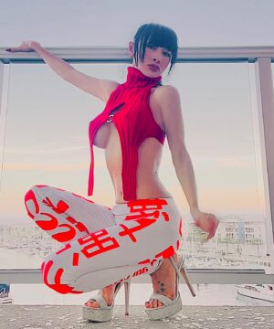 Bai Ling Instagram - #happynewyear my love👍💖😋
Bai Ling’s #manifestation Goddess 女神 #leggings is out in my fashion shop, click link in my bio. When you have the thoughts, believe in it, own it, that’s how you #manifest.

#2024 in 2days, what do you want for #newyear ? Click link in my bio get one of those positive cookie message shirt, pants from my #fashionshop also hot2024  #calendar @bailinghollywoodpopularshop @quarantineromancee 

10pics which one do you like? I am wearing my own #design #fashion #legging ,feel so happy beautiful in it, the material is really soft comfortable , not only that but the energy in it, the written words on my legging in #english #chinese of  #Goddess #女神 .Only by believe who we are, then we will be.

We women are all Goddess, created by beautiful #universe , I am saying it not in arrogant way, but the very nature of who we really are, the force create the world, the rare magic that create anything that we #desire 

I grow up in #china , our culture is to be modest , but my nature keep pushing me to believe challenge that I am better than society asked me to be.

So by wearing this legging I feel powerful happy, this is the reason I created it, to own the power proudly admitting who we really are.

Lately everyone is talking about #manifestation ? What is it? How to do it? This is how: By having the thoughts believe in it firmly first.

Cookie: When you are discover who you are, when you are discovering your power, You don’t feel comfortable at 1st, What to do? Just find a way lightly to approaching it, for example by wearing a shirt says: Luck is with me or it is my lucky day, or I am your goddess, gradually you will feel it’s energy of the words, then by two weeks You will feel the #confidence to tell your friends what’s on the shirt , then your mind will begin to adopt the very idea of what you have been wearing for the past two weeks.

Love  from #bailingfashionlineshop 😛👍💖 there are many shirts carries my magic positive cookies messages will help you find your confidence. 

In hotel watching beautiful sunset over sea.

#bailingmovie #bailingfashion #白靈 
白靈電影 #白靈時尚 #白靈的小蠻腰 #白靈品牌 #bailingbeautysecret #hollywood #healthylifestyle #positivevibes