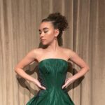 Bailey Bass Instagram – I had a fabulous time at the Red Carpet Green Dress Gala last night. 
Thank you so much @suzyamiscameron and @iam_samata for inviting to into this sustainable fashion @rcgdisglobal community. 
Beautiful conversation and connection. 
Thank you @zacposen for gracing me with this stunning archived look🤍
Looking forward to the Oscars🤭

Styling: @andrewgelwicks in @zacposen 
Hair: @hairbycassy 
Makeup: @karinamilan__ 
#sustainablefashion #rcgd