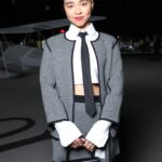 Bailey Bass Instagram - @thombrowne @thombrowne 🤍🤍🤍 #nyfw #thomebrowne