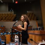 Bailey Bass Instagram - Some photos from my time at the UN. Very grateful for the opportunity to speak on Ocean Rights. Thank you @danniwashington and @theoceanrace for inviting me🤍🌎✨🌱 *excerpt of my speech in my reels*