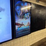 Bailey Bass Instagram – A literal dream come true. Growing up taking the subway to modeling jobs w/ Babulya, I dreamed of one day being on one of the various movie ads plastered on the walls of each stop. To me, taking the train was…and still is so magical. 
This moment is so special to me. Seeing the Avatar TWOW poster never gets old. 
Although some of the standard posters have been replaced by digital screens, this moment is still so so special.
This also happens to be perfect timing because Avatar The Way of Water can now be streamed on Disney  !!!! 💙🐚🌱🤍
#tsireya #avatarthewayofwater