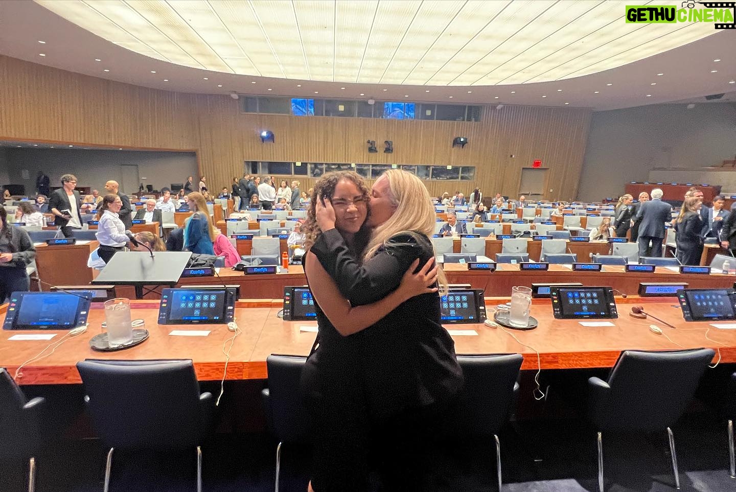 Bailey Bass Instagram - Some photos from my time at the UN. Very grateful for the opportunity to speak on Ocean Rights. Thank you @danniwashington and @theoceanrace for inviting meπ€πβ¨π± *excerpt of my speech in my reels*