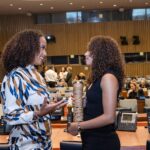 Bailey Bass Instagram - Some photos from my time at the UN. Very grateful for the opportunity to speak on Ocean Rights. Thank you @danniwashington and @theoceanrace for inviting me🤍🌎✨🌱 *excerpt of my speech in my reels*