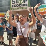 Bailey Bass Instagram - First protest!!! (please read below) I get very hesitant about sharing my personal views with you all because I truly don’t want to alienate anyone. First I wanna say that caring for the planet is so important. Truly, it’s simple. We take care of the planet or a lot of people will be hurt. Plus, I know most of y’all don’t want to settle on Mars anyways so I ask one thing…please please take care of this one. It’s our home🤍 p.s. you don’t have to wait to be the most educated about a movement to join it. Listen to your heart and follow it. Also, marching with @lizz.yu @mayasideas @saadamer and @sagelenier was all the vibes🌱 #climategirlie #hereforher #planetA