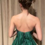 Bailey Bass Instagram – I had a fabulous time at the Red Carpet Green Dress Gala last night. 
Thank you so much @suzyamiscameron and @iam_samata for inviting to into this sustainable fashion @rcgdisglobal community. 
Beautiful conversation and connection. 
Thank you @zacposen for gracing me with this stunning archived look🤍
Looking forward to the Oscars🤭

Styling: @andrewgelwicks in @zacposen 
Hair: @hairbycassy 
Makeup: @karinamilan__ 
#sustainablefashion #rcgd